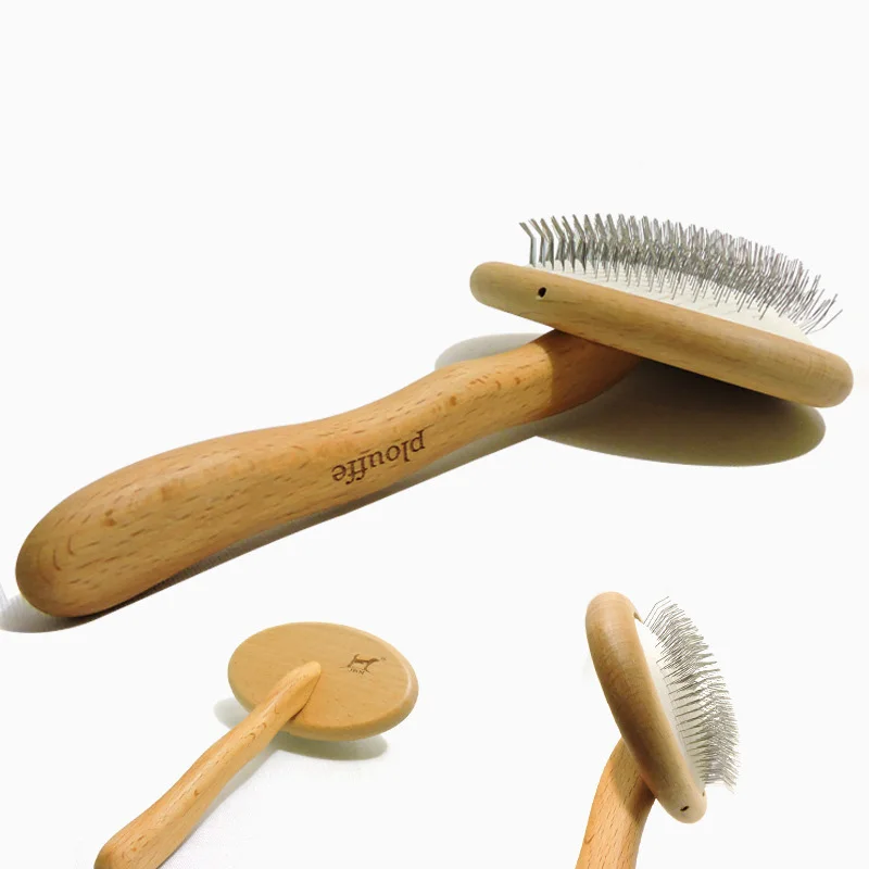 Расческа для домашних питомцев, щетка для вычесывания кошек и собак, длинная, короткая щетка для удаления вшей, буковая подушка, инструменты 
Расческа для домашних питомцев, щетка для вычесывания кошек и собак, длинная, короткая щетка для удаления вшей, буковая подушка, инструменты