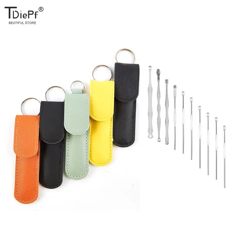 6/10PCS/Set Earpick Ear Cleaner Wax Removal Tool Earpick Sticks Earwax Remover Curette Ear Pick Cleaning Ear Cleanser Spoon
6/10PCS/Set Earpick Ear Cleaner Wax Removal Tool Earpick Sticks Earwax Remover Curette Ear Pick Cleaning Ear Cleanser Spoon