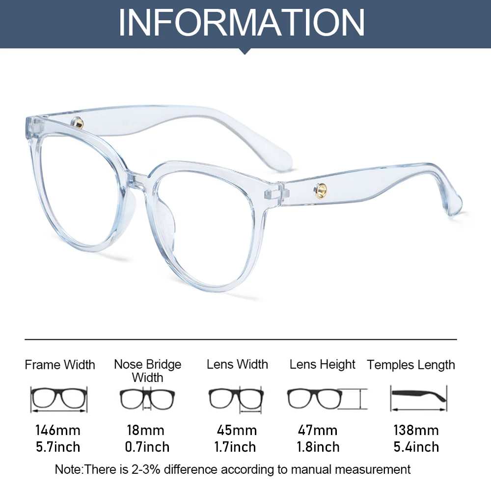 Round Big Frame Computer Gaming Glasses Anti-Blue Light Glasses Women Men Vintage Portable Eye Protection Optical Eyewear
Round Big Frame Computer Gaming Glasses Anti-Blue Light Glasses Women Men Vintage Portable Eye Protection Optical Eyewear
