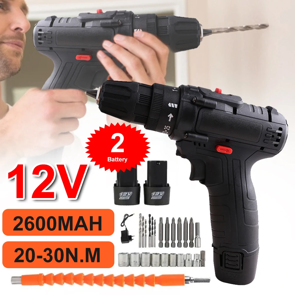 12V 10mm Mini impact drill 12V 10mm brushless impact drill 12V impact drill 12V screwdriver drill Rechargeable Li-Ion 1300mAh
12V 10mm Mini impact drill 12V 10mm brushless impact drill 12V impact drill 12V screwdriver drill Rechargeable Li-Ion 1300mAh