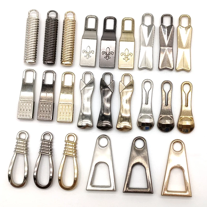 10pcs 5# 8# metal Zipper Pulls For Clothes Diy Fashionable down jacket bag Zipper Sewing accessories For Gold Zipper Slider
10pcs 5# 8# metal Zipper Pulls For Clothes Diy Fashionable down jacket bag Zipper Sewing accessories For Gold Zipper Slider