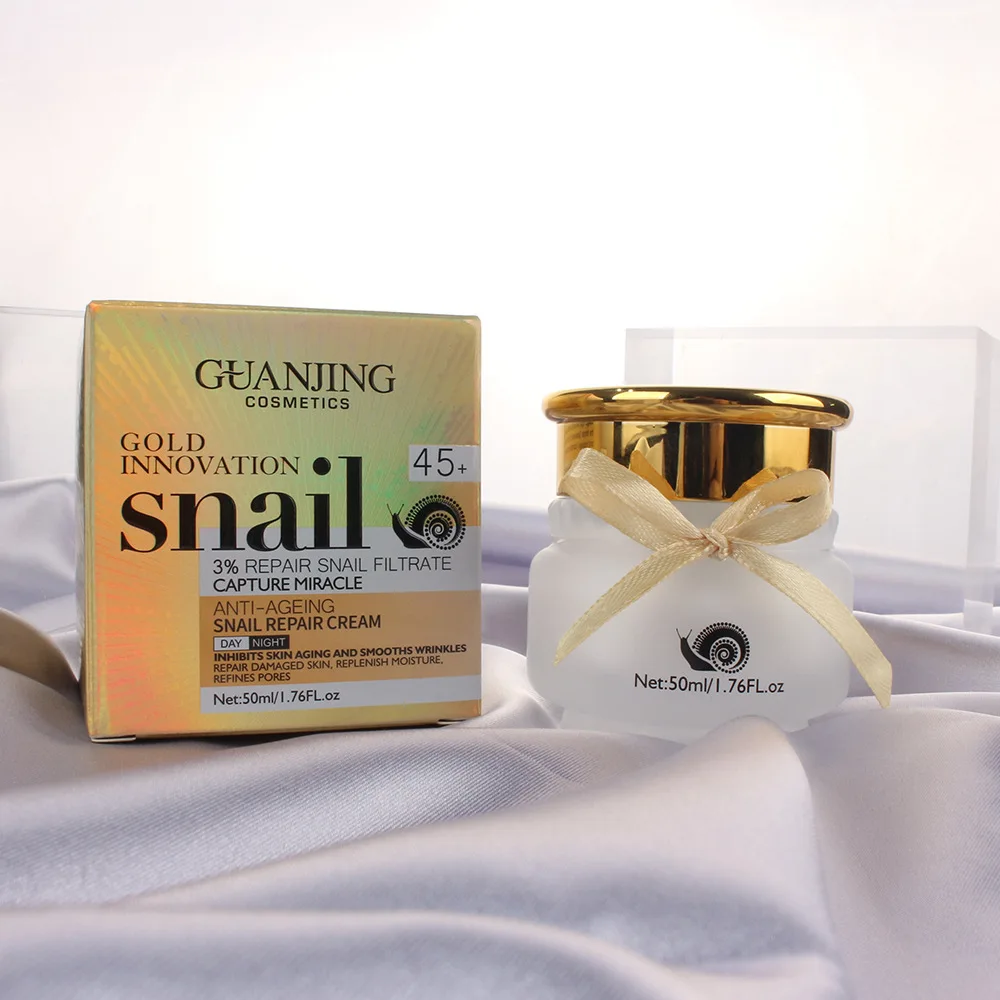 

Gold Snails Repair Anti-aging Face Creams Refreshing Moisturizing Brighten skin tone Hydrate Skin whitening cream