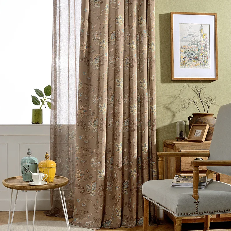 High Quality Curtains for Living Dining Room Desert Flower Contemporary Jacquard Printed Window Bedroom Classic Brown Dirt-Proof
High Quality Curtains for Living Dining Room Desert Flower Contemporary Jacquard Printed Window Bedroom Classic Brown Dirt-Proof