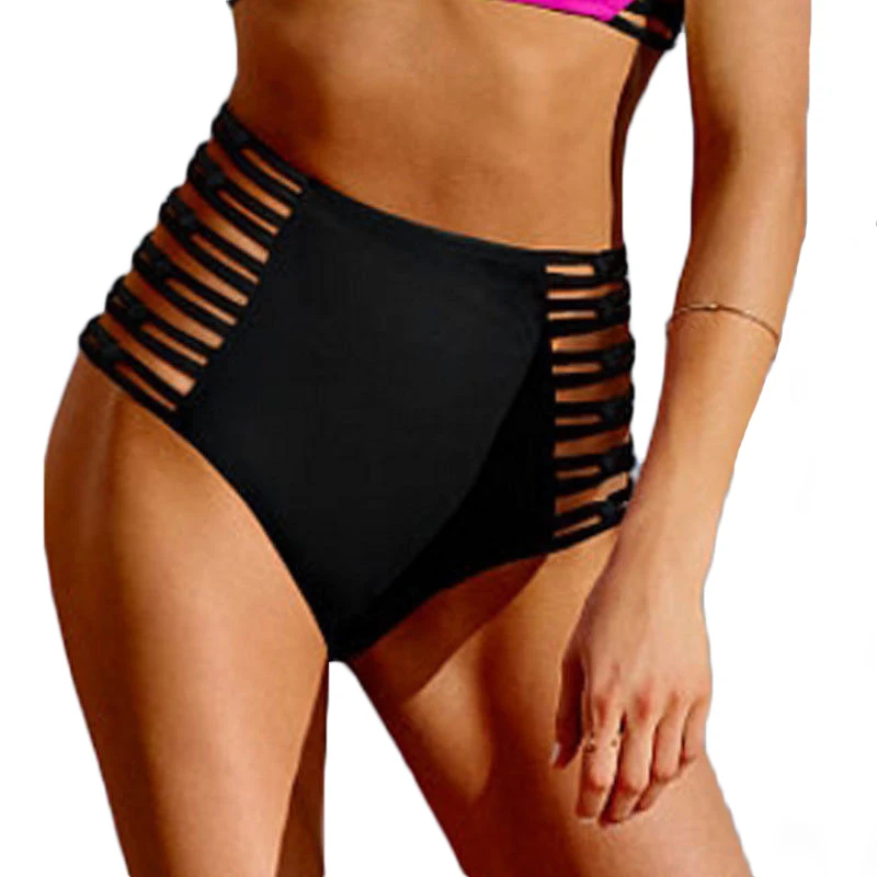 Sexy Bikini Bottoms Women Thongs Beachwear Panties Summer Sexy Hollow Out Bandage High Waist Briefs Swimsuits Swimwear Biquinis
Sexy Bikini Bottoms Women Thongs Beachwear Panties Summer Sexy Hollow Out Bandage High Waist Briefs Swimsuits Swimwear Biquinis