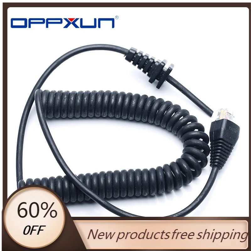 OPPXUN Replacement RJ45 8 Pin MH-67A8J Handheld Speaker Microphone Cable Cord for Yaesu VX2108 VX2208 VX2508 Mobile Radio
OPPXUN Replacement RJ45 8 Pin MH-67A8J Handheld Speaker Microphone Cable Cord for Yaesu VX2108 VX2208 VX2508 Mobile Radio