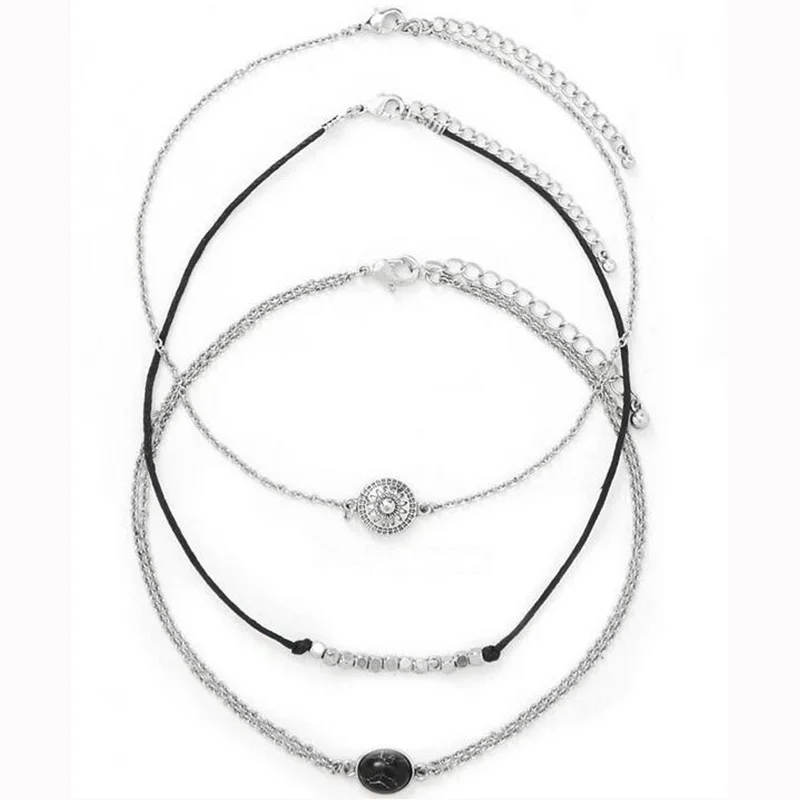 Summer fashion water drop clavicle chain 3-layer round water drop leather rope necklace fashion all-around accessories wholesale
Summer fashion water drop clavicle chain 3-layer round water drop leather rope necklace fashion all-around accessories wholesale