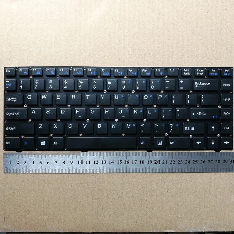 Новая английская клавиатура для ноутбука Clevo W540 W740SU W840 X411 MP12B83U4430
Новая английская клавиатура для ноутбука Clevo W540 W740SU W840 X411 MP12B83U4430