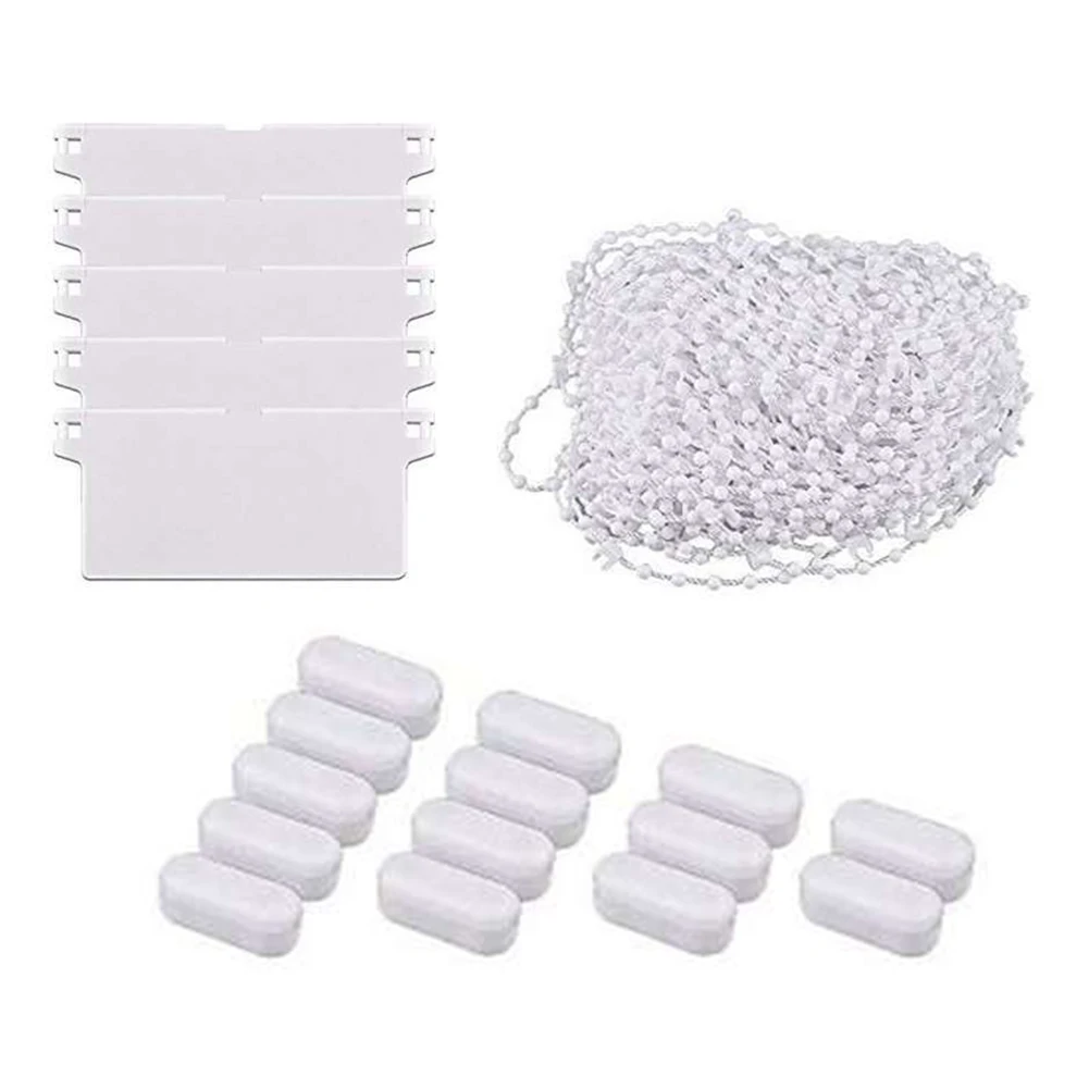 Home Decor Vertical Blind Repair Set Accessories Bottom Weights Roller Curtain Window Ball Chain Connector Spare Parts Fitting | Дом и сад
