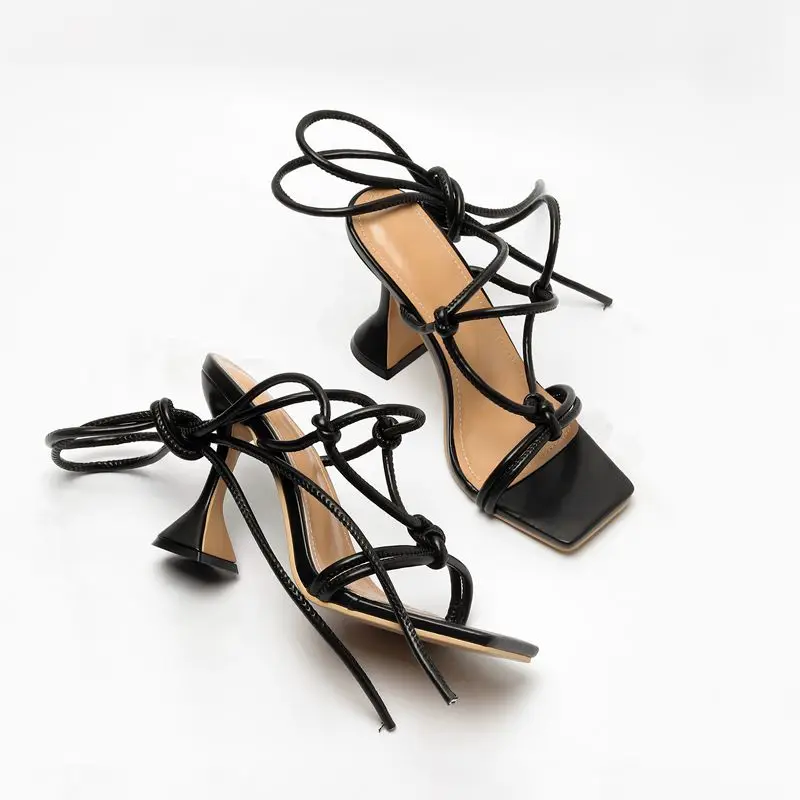 High Heels Sandals Women 2021 Luxury Brand Sexy Cross Strap ZAR Fashion 10 CM Square Toe Woman Shoes On Heels Sandals Plus Size
High Heels Sandals Women 2021 Luxury Brand Sexy Cross Strap ZAR Fashion 10 CM Square Toe Woman Shoes On Heels Sandals Plus Size