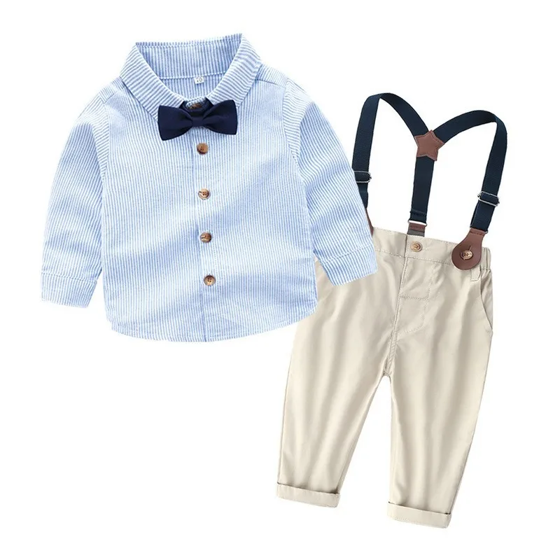 Shirt&Overalls Little Gentleman Clothes Set Fall Toddler Boy Two Piece Tracksuit for Newborn Kids Boutique Clothing Wholesale
Shirt&Overalls Little Gentleman Clothes Set Fall Toddler Boy Two Piece Tracksuit for Newborn Kids Boutique Clothing Wholesale
