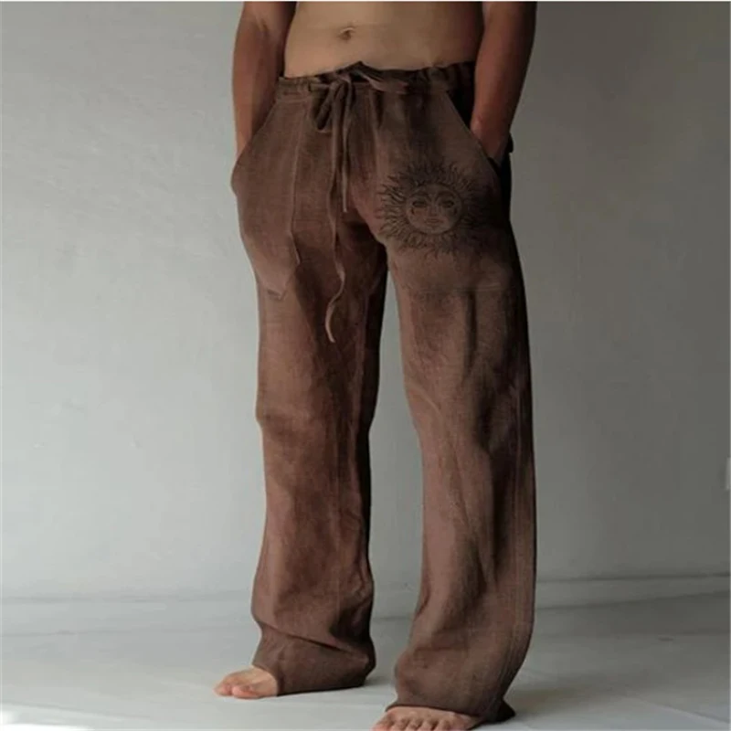 Summer New Vintage Men's Cotton Linen Oversized Jogger Trousers Hip Hop Avatar Print Male Plus Size Loose Wide Leg Pants Men
Summer New Vintage Men's Cotton Linen Oversized Jogger Trousers Hip Hop Avatar Print Male Plus Size Loose Wide Leg Pants Men