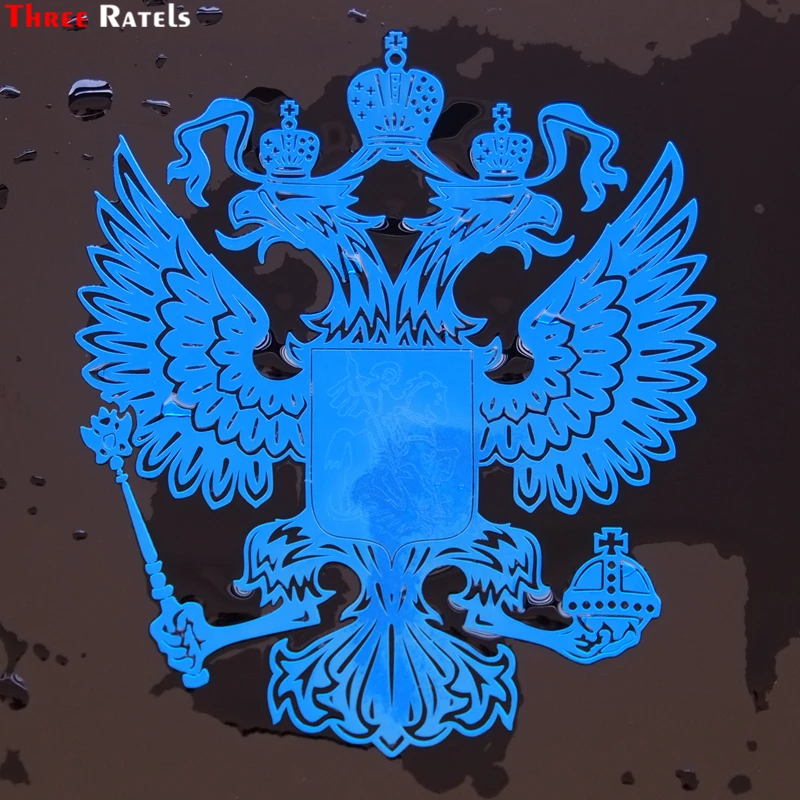 Three Ratels FSMT-017# 9.2*8cm 6*5.2cm Metal Nickel Car Sticker Double-headed Eagle Coat Of Arms Russian National Emblem
Three Ratels FSMT-017# 9.2*8cm 6*5.2cm Metal Nickel Car Sticker Double-headed Eagle Coat Of Arms Russian National Emblem