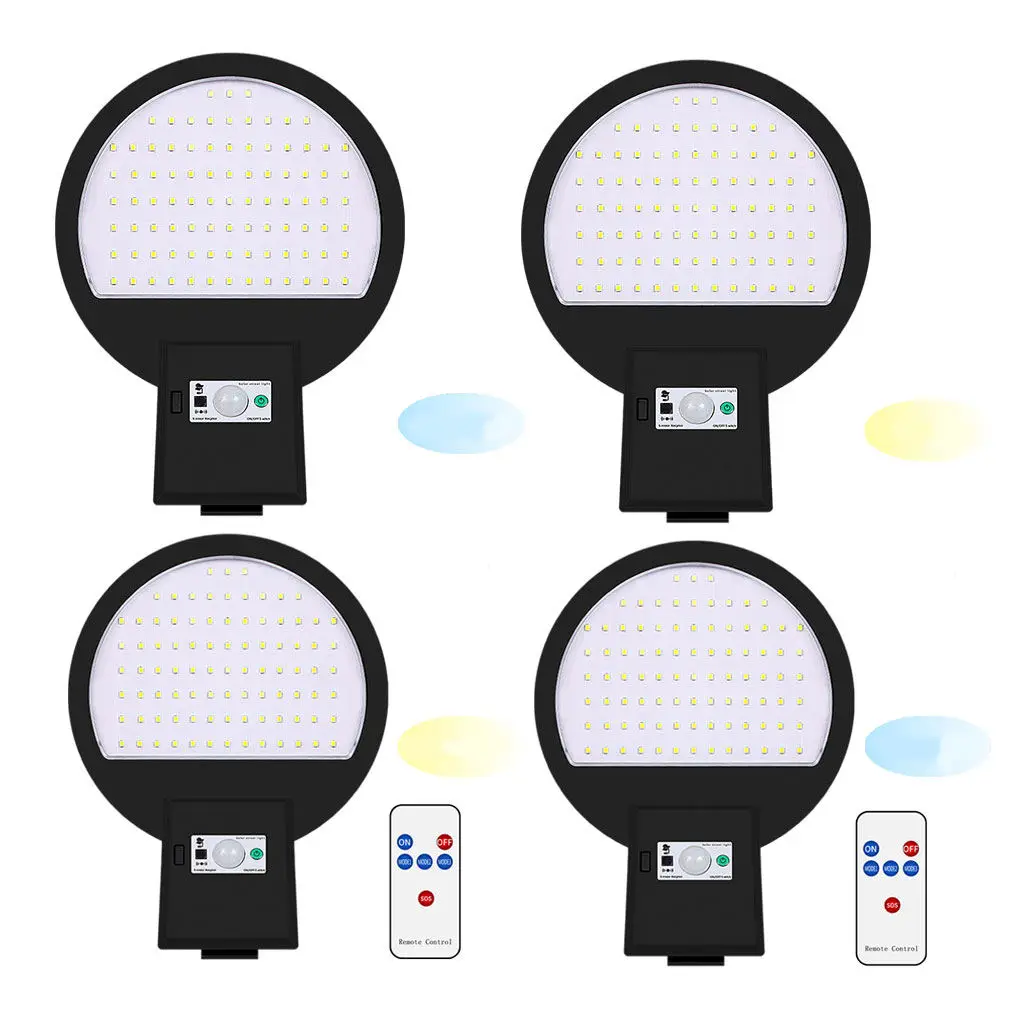 Solar Street Light LED 3 Lighting Modes Wall Light Motion Sensor Dusk to Dawn for Outdoor Basketball Court Yard Garden Patio
Solar Street Light LED 3 Lighting Modes Wall Light Motion Sensor Dusk to Dawn for Outdoor Basketball Court Yard Garden Patio