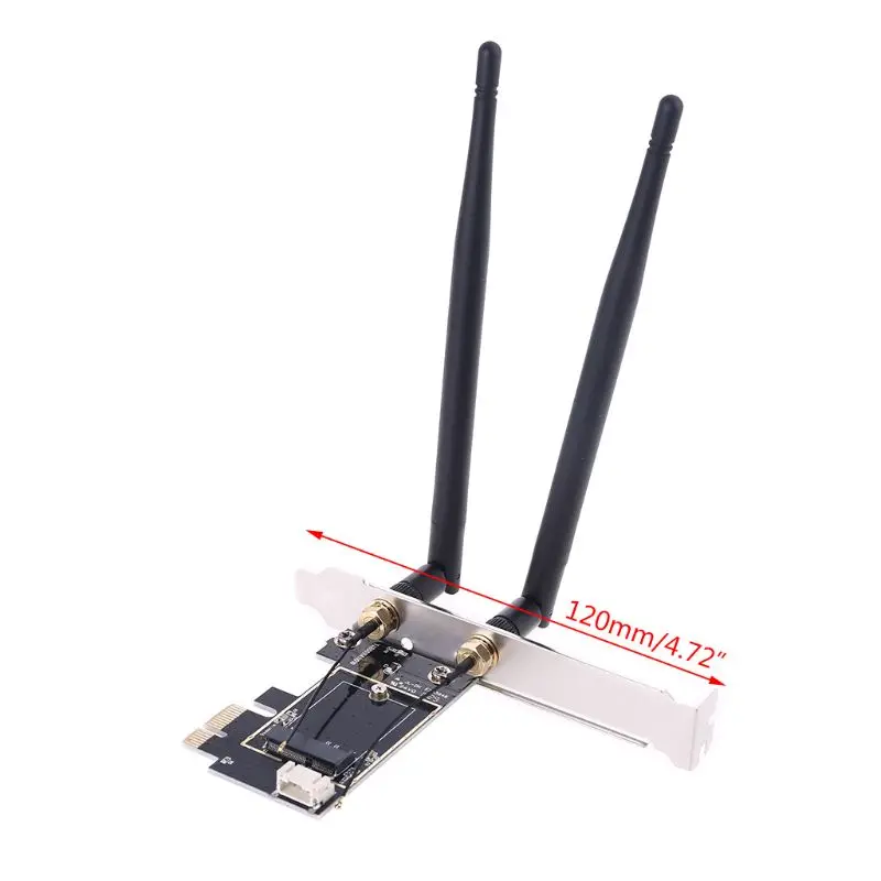 New Wireless Card to pciE-1X to NGFF-Ekey PCIE Laptop Pc WIFI WLAN Card Adapter
New Wireless Card to pciE-1X to NGFF-Ekey PCIE Laptop Pc WIFI WLAN Card Adapter