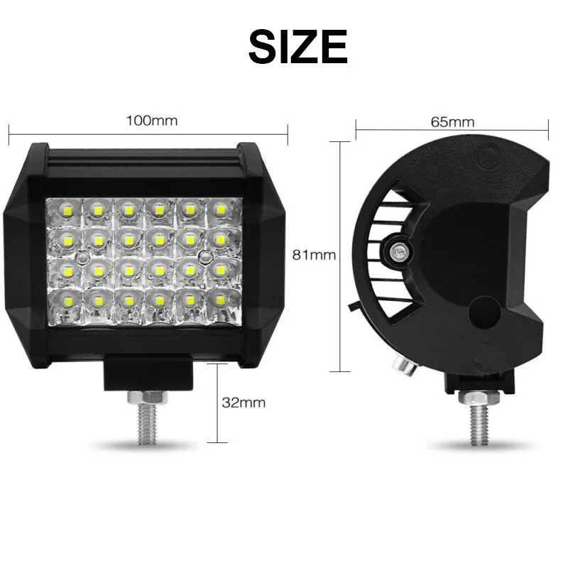 Driving Car lights Fog LED Lamp Off-road Parts Spotlight Truck 6000K Work light spotlight strip light running lights lamp
Driving Car lights Fog LED Lamp Off-road Parts Spotlight Truck 6000K Work light spotlight strip light running lights lamp