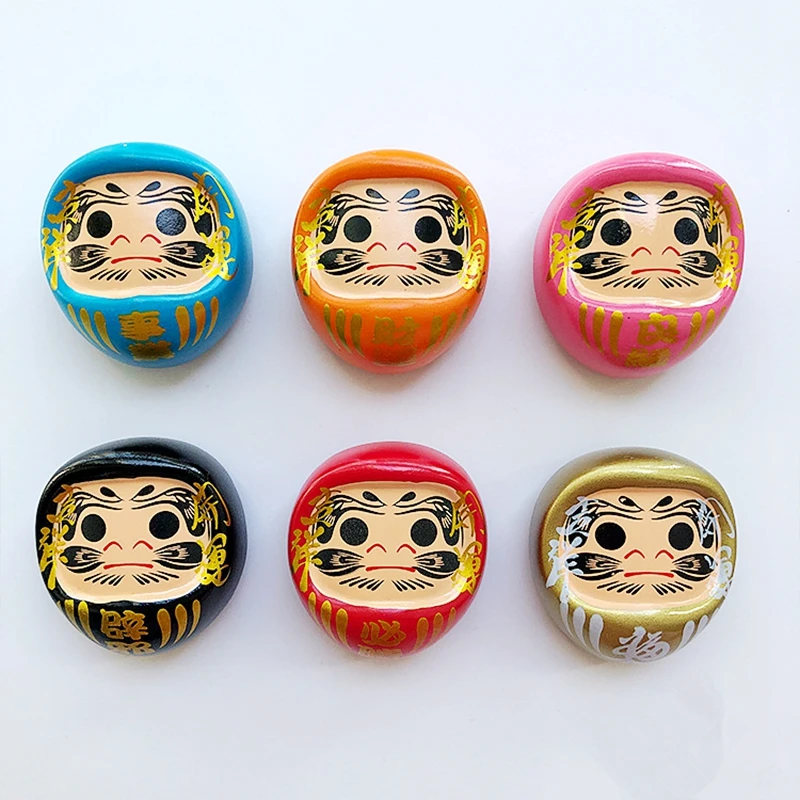 New Hand painted Japan Mascot Daruma 3D Fridge Magnets World Travel Souvenirs Refrigerator Magnetic Sticker Home Decor
New Hand painted Japan Mascot Daruma 3D Fridge Magnets World Travel Souvenirs Refrigerator Magnetic Sticker Home Decor
