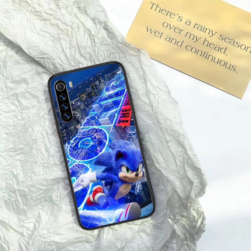Hedgehog Cartoon Sonic Phone Case For XIAOMI Redmi Note 5 7 8 T 9 6A 7A 8A 9S K 20 30 Pro black Bumper Painting Back Silicone
Hedgehog Cartoon Sonic Phone Case For XIAOMI Redmi Note 5 7 8 T 9 6A 7A 8A 9S K 20 30 Pro black Bumper Painting Back Silicone