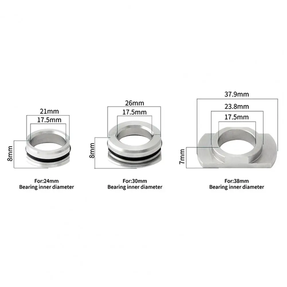 Bearing Installation Removal Tool Sturdy Wear-resistant Stainless Steel Bottom Bracket Disassemble Bearing Tool Repair Parts for 
Bearing Installation Removal Tool Sturdy Wear-resistant Stainless Steel Bottom Bracket Disassemble Bearing Tool Repair Parts for