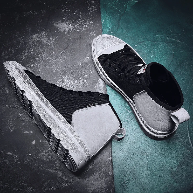 Hightop Shoes 2020 Shoes Black Casual Fashion Men High Top Sneakers With A Mens Canvas Sapatos Sapato Sneaker Man Shoe
Hightop Shoes 2020 Shoes Black Casual Fashion Men High Top Sneakers With A Mens Canvas Sapatos Sapato Sneaker Man Shoe