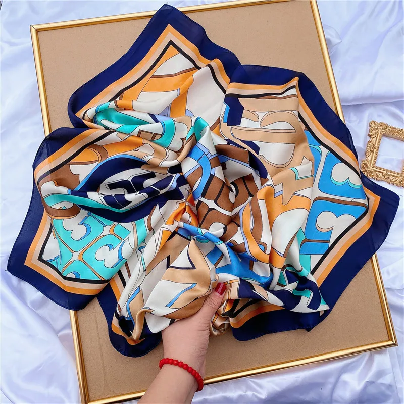 Fashion 2022 Silk Hair Scarf Women Handkerchief Printed Female Square Head Bandana Small Neck hijab lady Shawls scarves sjaal
Fashion 2022 Silk Hair Scarf Women Handkerchief Printed Female Square Head Bandana Small Neck hijab lady Shawls scarves sjaal