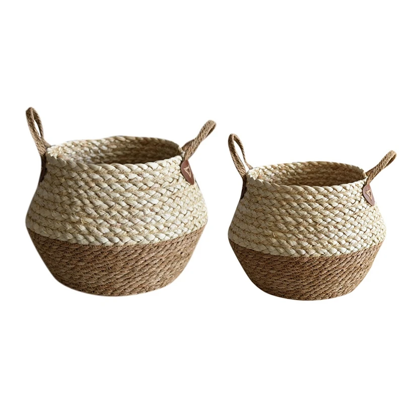 2 шт., складной цветочный горшок из натуральных водорослей 
2 шт., складной цветочный горшок из натуральных водорослей