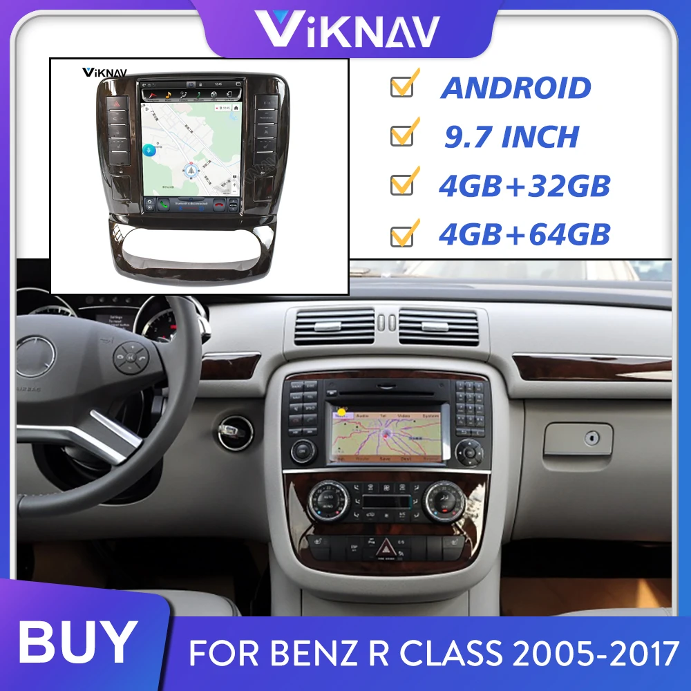 Автомагнитола с вертикальным экраном, мультимедийный плеер для Mercedes Benz R Class 2005-2011 2012 2013-2016 2017 Android, автомагнитола с GPS
Автомагнитола с вертикальным экраном, мультимедийный плеер для Mercedes Benz R Class 2005-2011 2012 2013-2016 2017 Android, автомагнитола с GPS
