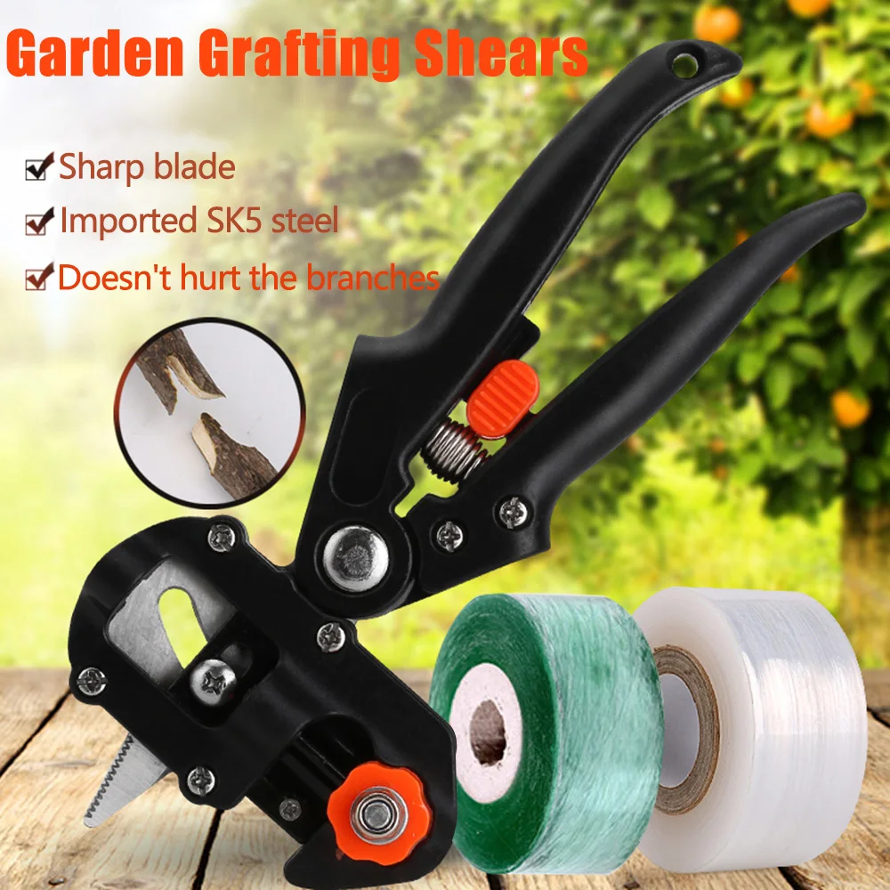 Multifunction Grafting Pruner Gardening Scissors Tree Grafting Pruner SK5 Garden Pruner Grafting Stretch Film Garden Tools Set
Multifunction Grafting Pruner Gardening Scissors Tree Grafting Pruner SK5 Garden Pruner Grafting Stretch Film Garden Tools Set