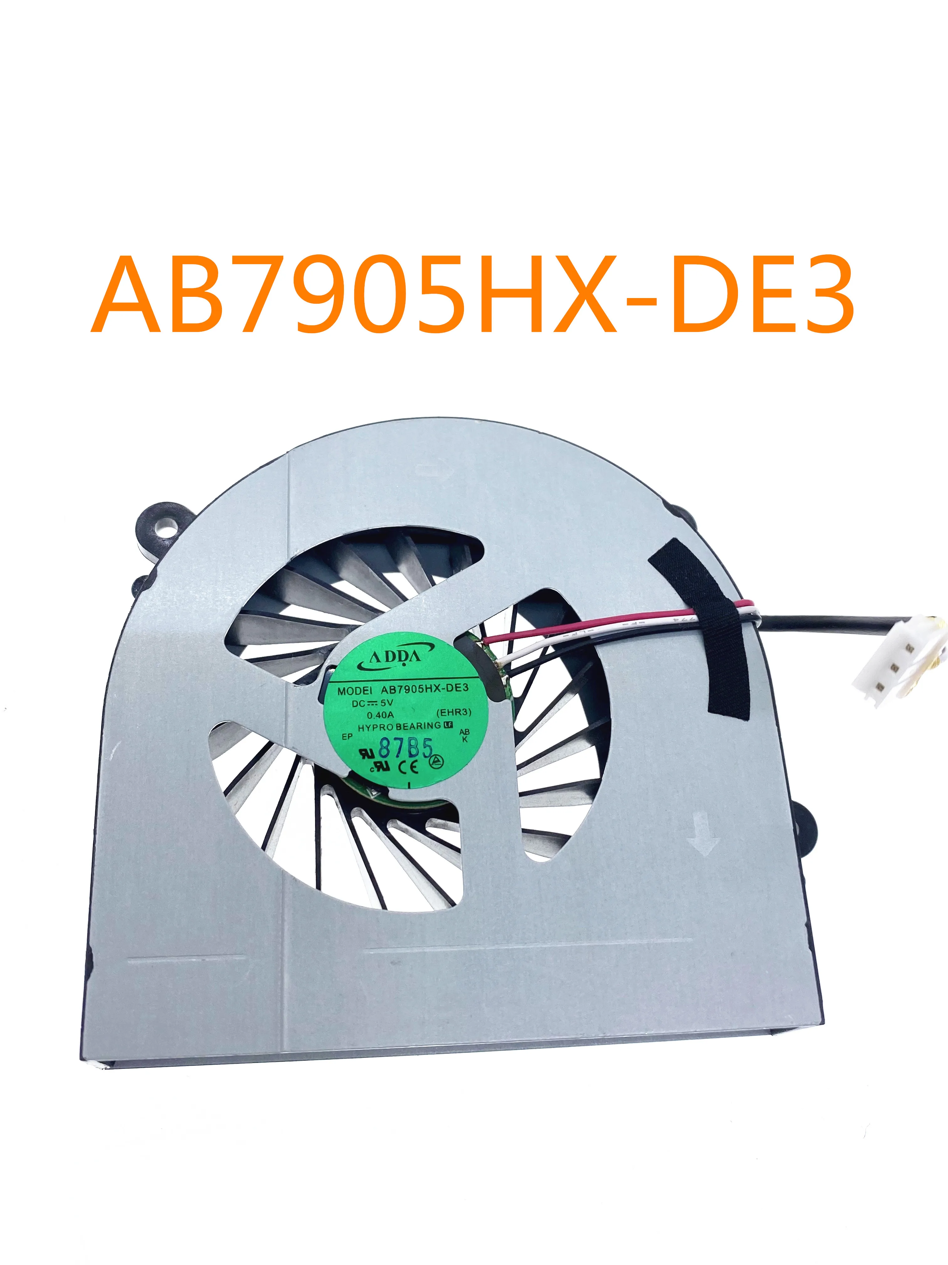 Для ADDA AB7905HX DE3 W370ET W150ER DC 5V 0.4A 3 жильный сервер ноутбук вентилятор|Пульты ДУ| |