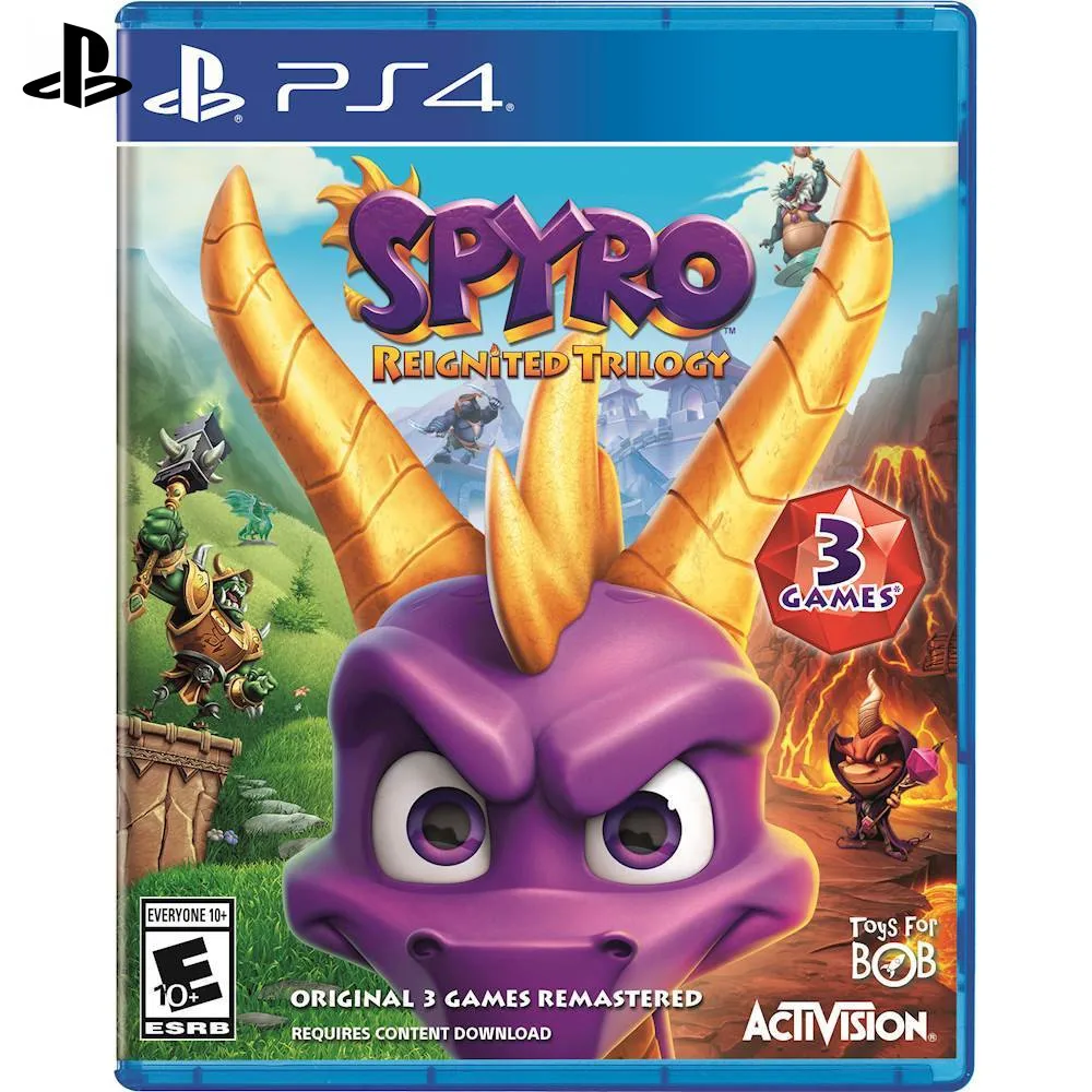Игра для Sony PlayStation 4 Spyro Reignited Trilogy (английская версия)|Игры консолей| |