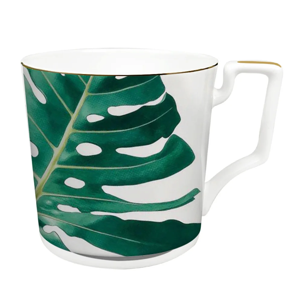 New Monstera Deliciosa Tableware Hotel Household Bone China Coffee Cup Saucer Bowl Mug Disk Set
New Monstera Deliciosa Tableware Hotel Household Bone China Coffee Cup Saucer Bowl Mug Disk Set