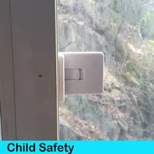 New sliding door stopper damper Limit safety child window lock moving Blocker for Drawer Cabinet Door Wardrobe baby protector