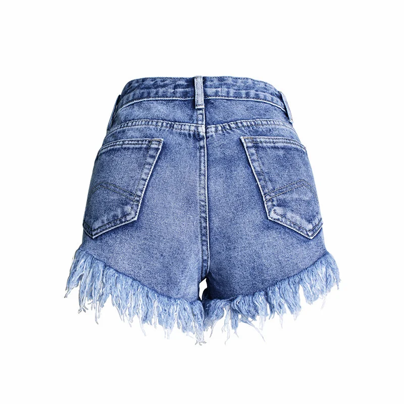 Liberjog Womens Sexy Denim Shorts Tassel Holes Blue Short Jeans Summer Ladies Casual Blue Vintage Multi-size Female
Liberjog Womens Sexy Denim Shorts Tassel Holes Blue Short Jeans Summer Ladies Casual Blue Vintage Multi-size Female