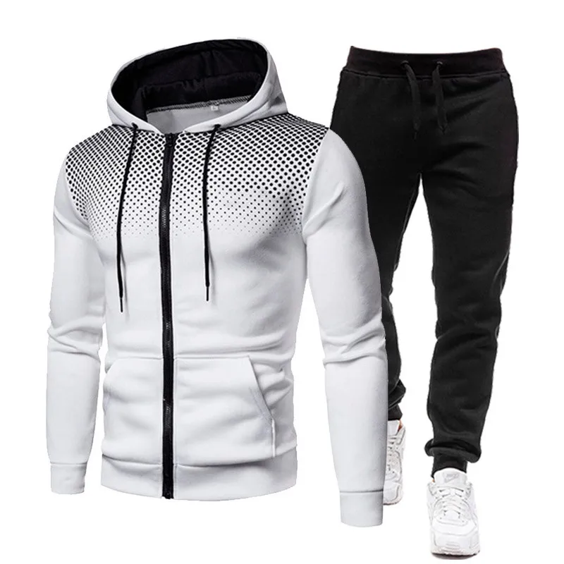 2021 Winter New Men's Printed Hoodie Suit Fleece Zipper Sweatshirt Casual Sports Trousers Sportswear
2021 Winter New Men's Printed Hoodie Suit Fleece Zipper Sweatshirt Casual Sports Trousers Sportswear