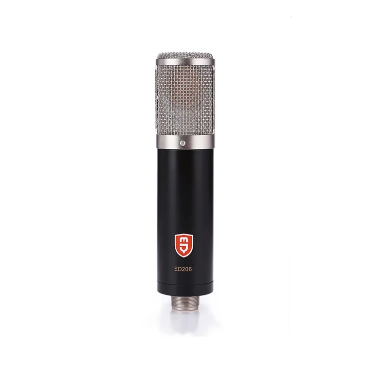 EDMICN ED206 Large diaphragm condenser microphone recording singing live broadcast equipment
EDMICN ED206 Large diaphragm condenser microphone recording singing live broadcast equipment