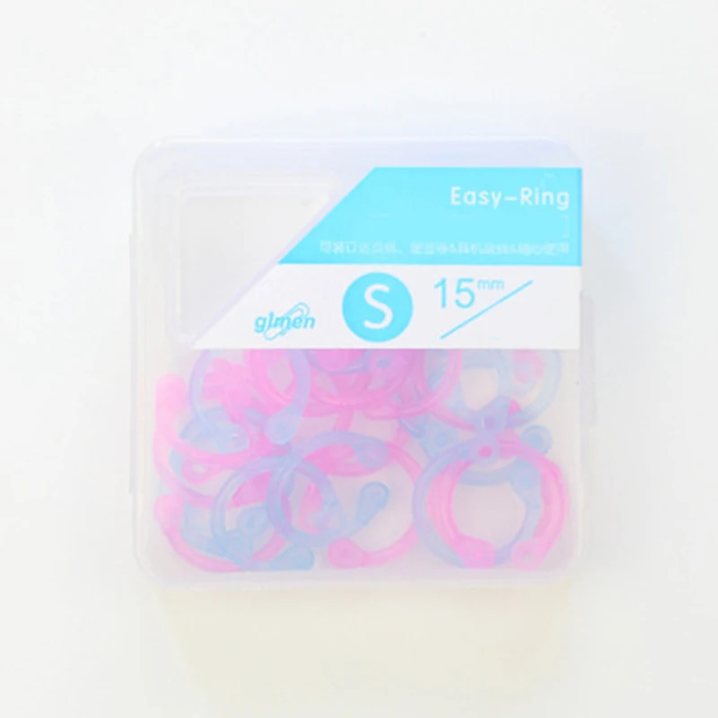 1Box Creative Plastic Multi-Function Circle Rings Office Binding Supplies Albums Loose-Leaf Colorful Book Binder Hoops
1Box Creative Plastic Multi-Function Circle Rings Office Binding Supplies Albums Loose-Leaf Colorful Book Binder Hoops