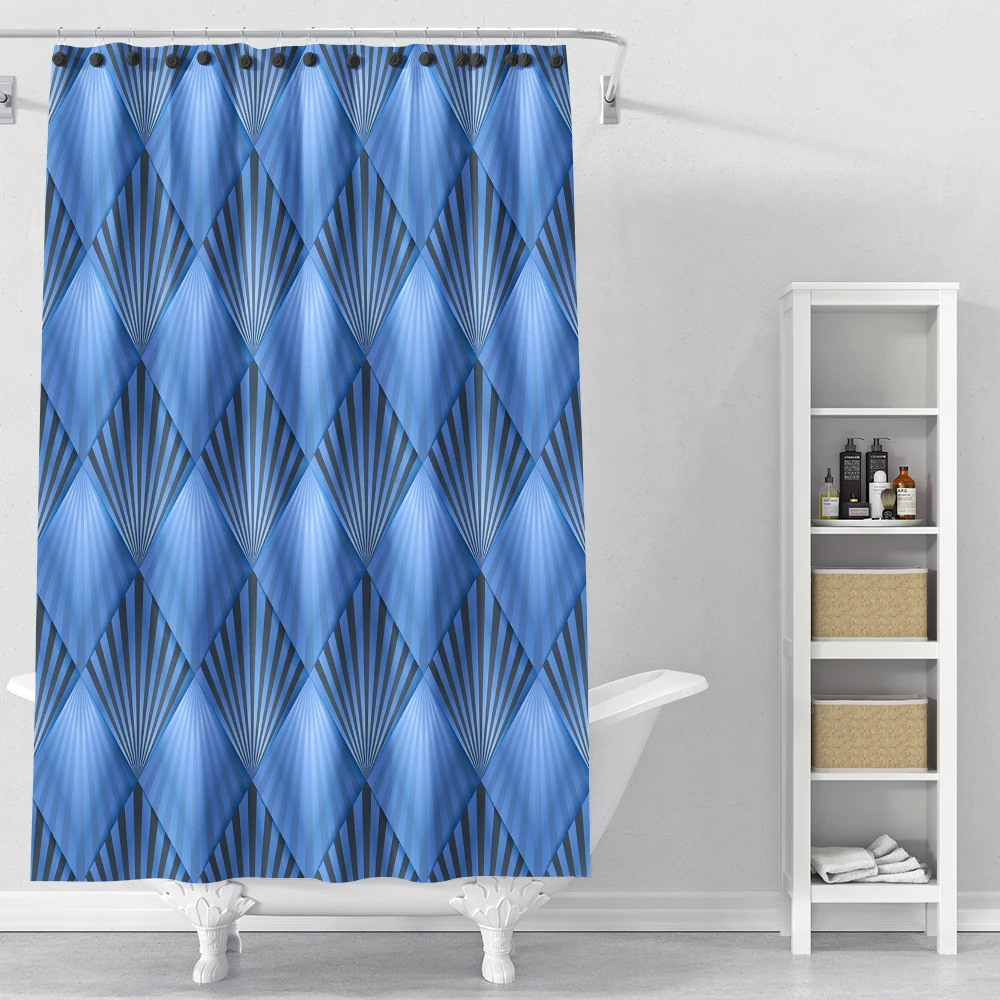 3D Print Gradient Diamond Pattern Waterproof Shower Curtains Home Luxury Decoration Bathroom toilet Polyester Fabric Adult
3D Print Gradient Diamond Pattern Waterproof Shower Curtains Home Luxury Decoration Bathroom toilet Polyester Fabric Adult