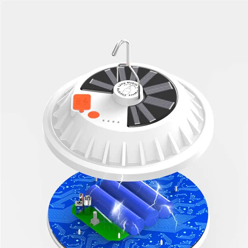 2 in 1 300W Solar LED Camping Light Remote Control Tent Spotlight Fishing Night Lantern Emergency Work Lamp Power Bank 
2 in 1 300W Solar LED Camping Light Remote Control Tent Spotlight Fishing Night Lantern Emergency Work Lamp Power Bank