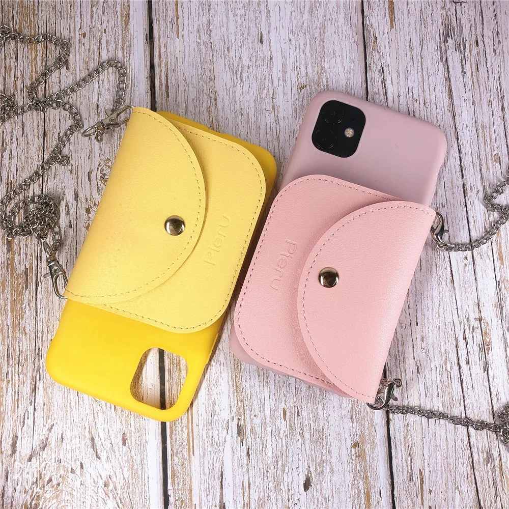 Coin Bags Wallet Soft Silicone Phone case for Huawei Y5P Y6P Y7P Y8S Y9S Honor 9X Play 3 4T Pro P40 Lite E Necklace Strap Cover
Coin Bags Wallet Soft Silicone Phone case for Huawei Y5P Y6P Y7P Y8S Y9S Honor 9X Play 3 4T Pro P40 Lite E Necklace Strap Cover