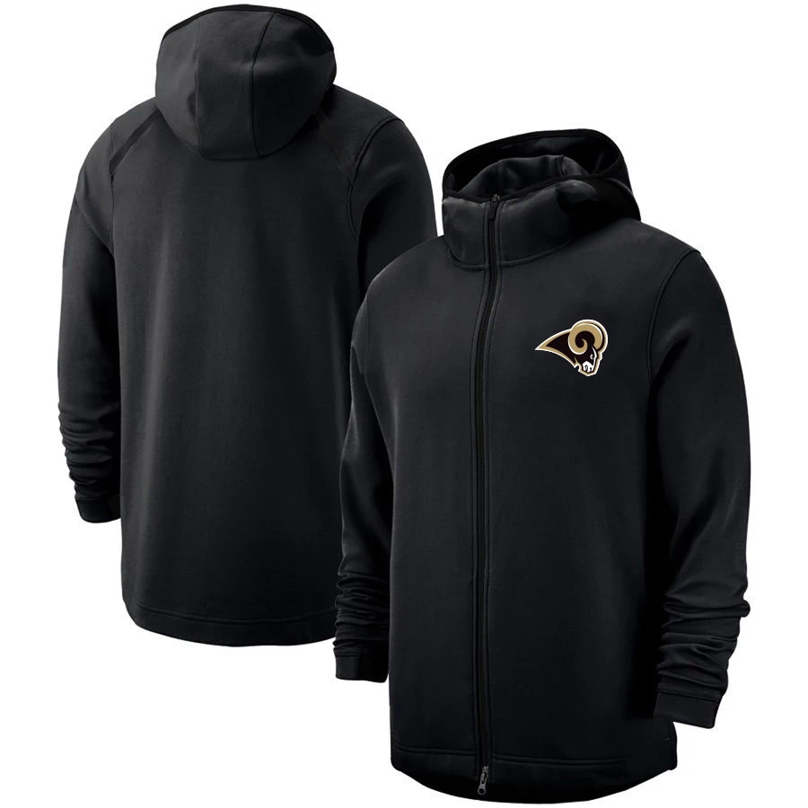 

Men's Los Angeles Daily Training Sweatshirt Rams Showtime Therma Flex Performance Full-Zip Hoodie