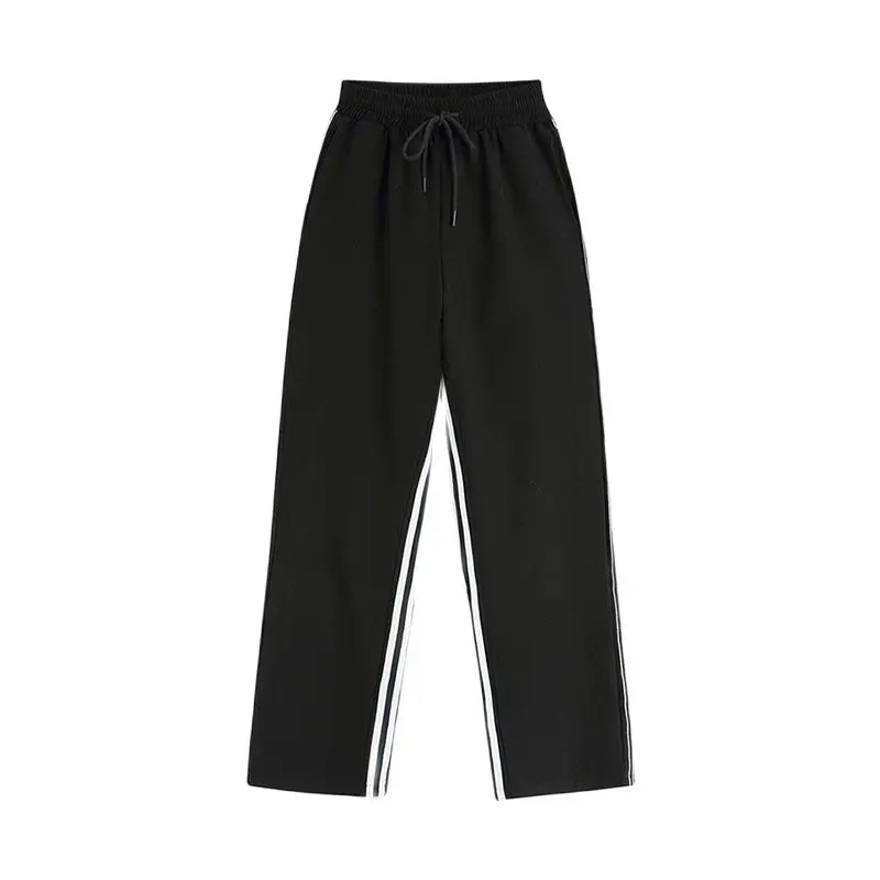 Pants Women Elastic Waist Korean Fashion Sweatpants 2022 Spring Autumn Loose Casual Trousers Side Stripe Sport Wide Leg Pants
Pants Women Elastic Waist Korean Fashion Sweatpants 2022 Spring Autumn Loose Casual Trousers Side Stripe Sport Wide Leg Pants