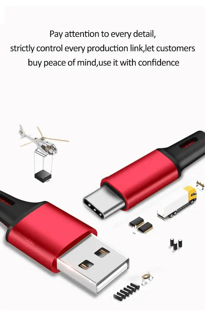 Кабель зарядный 3-в-1 с тканевой оплеткой 8pin/micro/type c/USB2.0 | Мобильные телефоны и