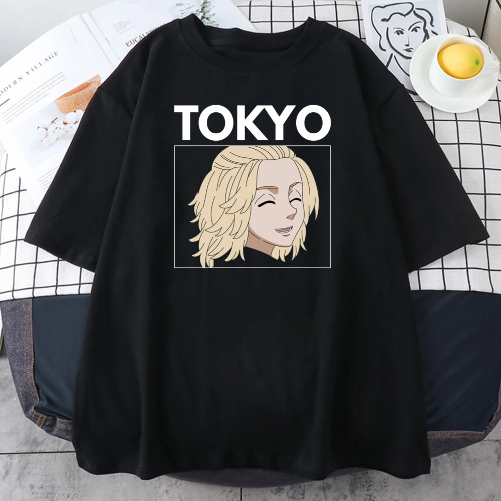 Tokyo Revengers Print Oversized Women T Shirts Short Sleeve Summer Harajuku Loose Anime Tops Female Casual Loose Clothes Tops
Tokyo Revengers Print Oversized Women T Shirts Short Sleeve Summer Harajuku Loose Anime Tops Female Casual Loose Clothes Tops