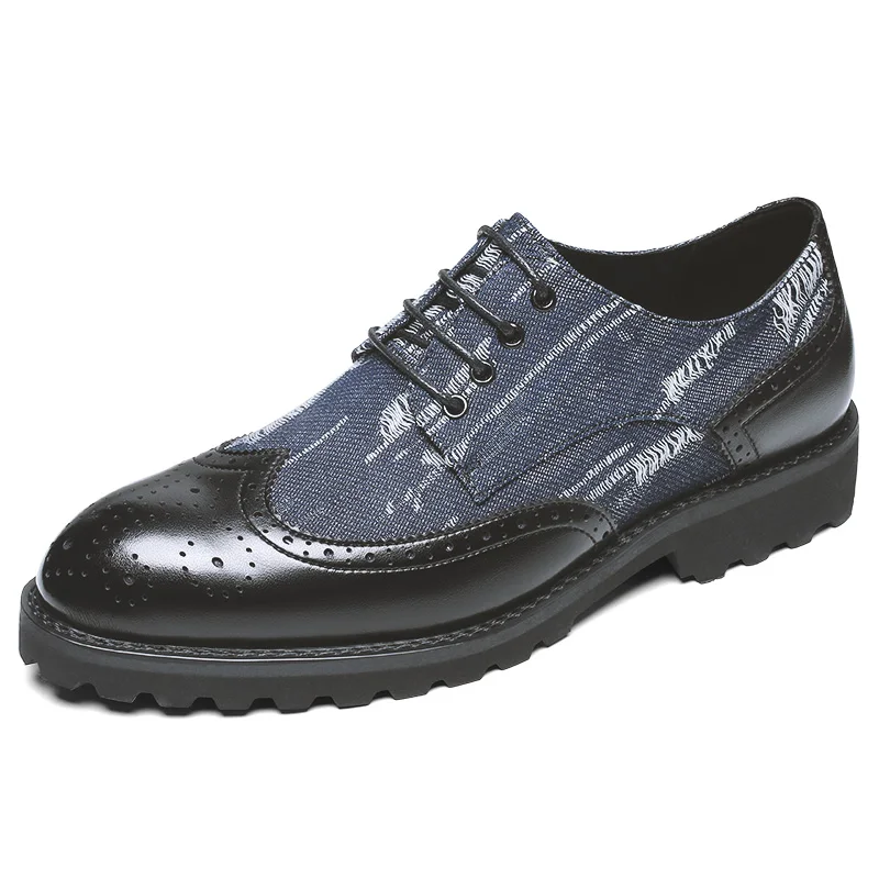 Yomior 2020 Spring Summer Vintage Men Formal Dress Shoes Casual Canvas Leather Business Loafers Lace-Up Wedding Oxfords Black 
Yomior 2020 Spring Summer Vintage Men Formal Dress Shoes Casual Canvas Leather Business Loafers Lace-Up Wedding Oxfords Black