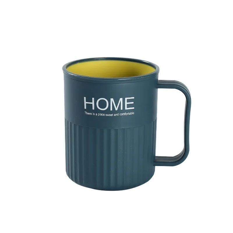 New Creative Simple Mouthwash Cup Couple Toothbrush Cup Two-color Handle Cup Drinking Cup Household Bathroom Supplies
New Creative Simple Mouthwash Cup Couple Toothbrush Cup Two-color Handle Cup Drinking Cup Household Bathroom Supplies