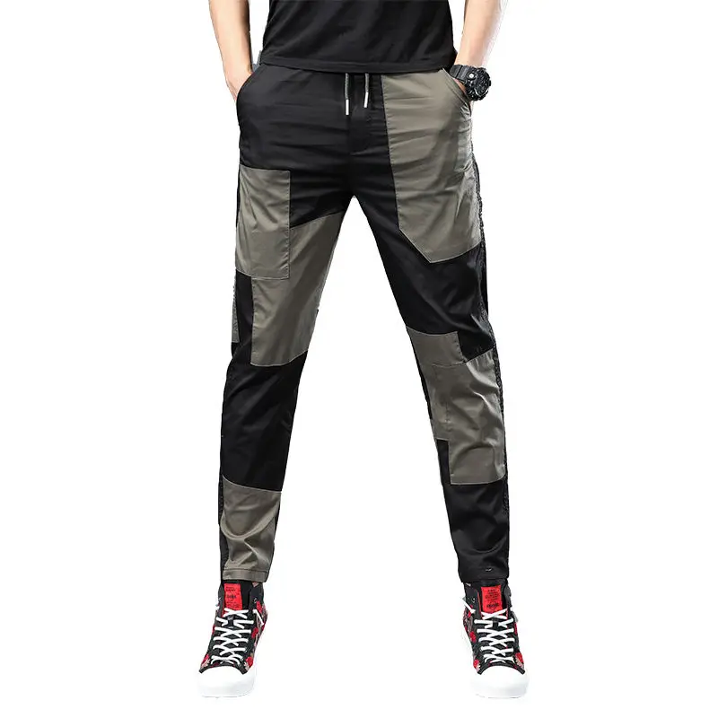 Autumn Japanese Fashion Patch Overalls Men's Loose Casual Sports Stitching Small Straight Pants Leggings
Autumn Japanese Fashion Patch Overalls Men's Loose Casual Sports Stitching Small Straight Pants Leggings