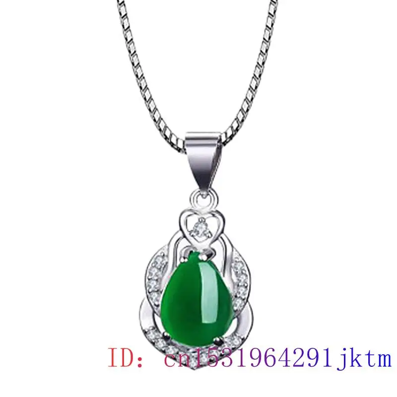 Jade Water droplet Pendant Gemstone 925 Silver Natural Fashion Chalcedony Chinese Amulet Crystal Charm Gifts Zircon Necklace
Jade Water droplet Pendant Gemstone 925 Silver Natural Fashion Chalcedony Chinese Amulet Crystal Charm Gifts Zircon Necklace