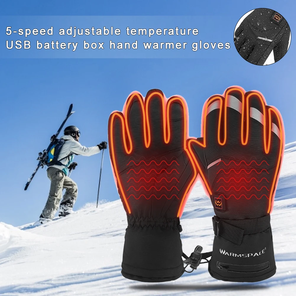 Unisex Upgraded Heated Gloves Battery Powered Heated Gloves For Motorcycle Skiing Cycling
Unisex Upgraded Heated Gloves Battery Powered Heated Gloves For Motorcycle Skiing Cycling