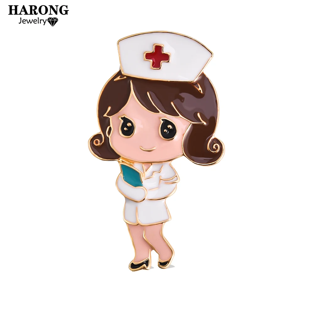 Fashion Cute Nurse Human Shape Enamel Brooch Pin Nurse Doctor Medical Classic Jewelry Accessories Cartoon Badge Pins Women Gift
Fashion Cute Nurse Human Shape Enamel Brooch Pin Nurse Doctor Medical Classic Jewelry Accessories Cartoon Badge Pins Women Gift