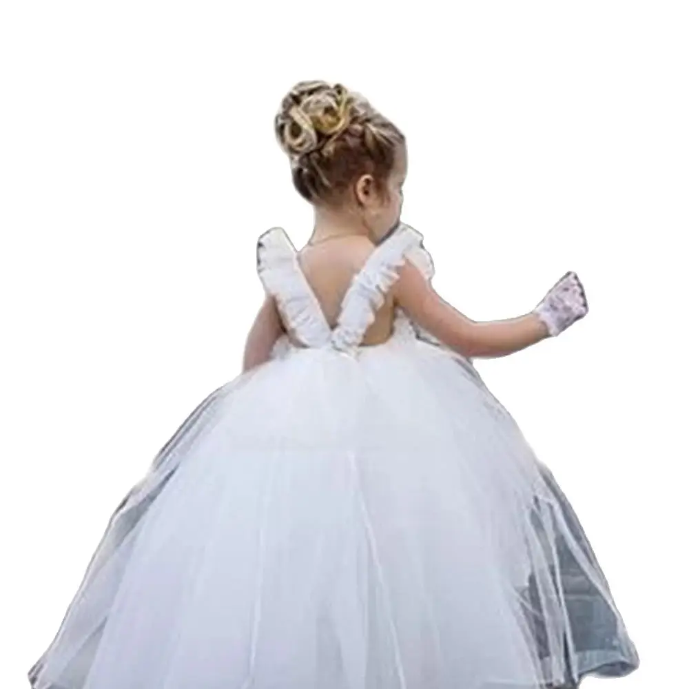 Gardenwed Puffy Ivory Flower Girl Dresses Satin V-Backless Straps Communion Dresses Kids Cap Sleeve Ball Gown,Celebrity Dresses
Gardenwed Puffy Ivory Flower Girl Dresses Satin V-Backless Straps Communion Dresses Kids Cap Sleeve Ball Gown,Celebrity Dresses