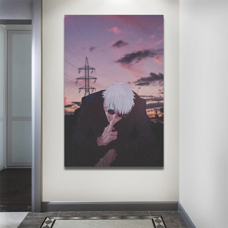 Satoru Gojo Jujutsu Kaisen Aesthetic Sunset Canvas Home Decor Prints Living Room Bedroom Painting Wall Art Decoration Poster
Satoru Gojo Jujutsu Kaisen Aesthetic Sunset Canvas Home Decor Prints Living Room Bedroom Painting Wall Art Decoration Poster